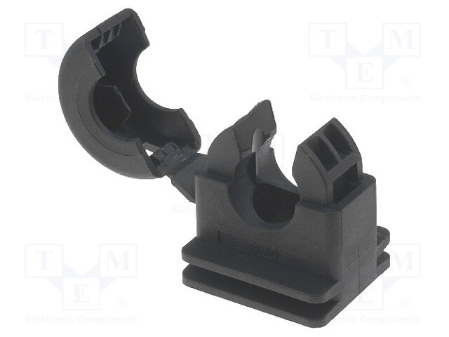 Bracket; ØBraid : 54mm; polyamide; HelaGuard; -50÷135°C; UL94V-2