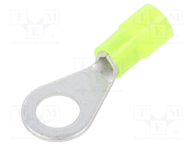 Tip: ring; M8; Ø: 8.2mm; 4÷6mm2; crimped; for cable; insulated; 105°C