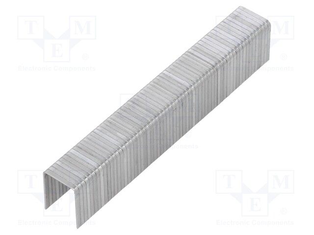 L: 14mm; Width: 10.6mm; Tool accessories: staples; 600pcs.