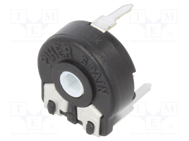 Potentiometer: mounting; single turn,horizontal; 5kΩ; 150mW; ±10%