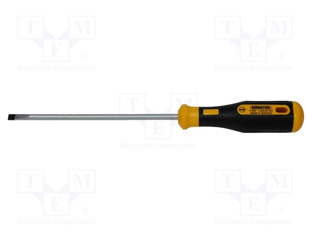 Screwdriver; slot; 5,0x1,0mm; POWERline; Blade length: 150mm