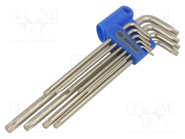 HEX SET 9 pcs. 1123 - TORX EXTRA LONG T10 - T50