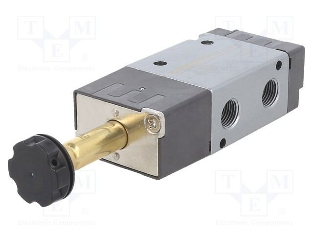 Electromagnetic valve; 3/2 NC; G 1/8"; Pressure: 1.5÷8bar; S: 22mm