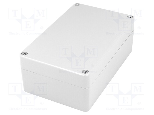 Enclosure: multipurpose; X: 100mm; Y: 160mm; Z: 60mm; aluminium; IP67