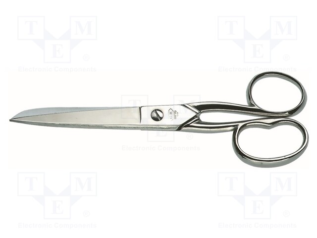 Scissors; 155mm; Blades: straight