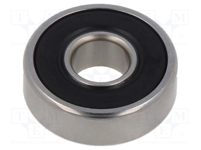 Bearing: single row deep groove ball; Øint: 7mm; Øout: 19mm; W: 6mm