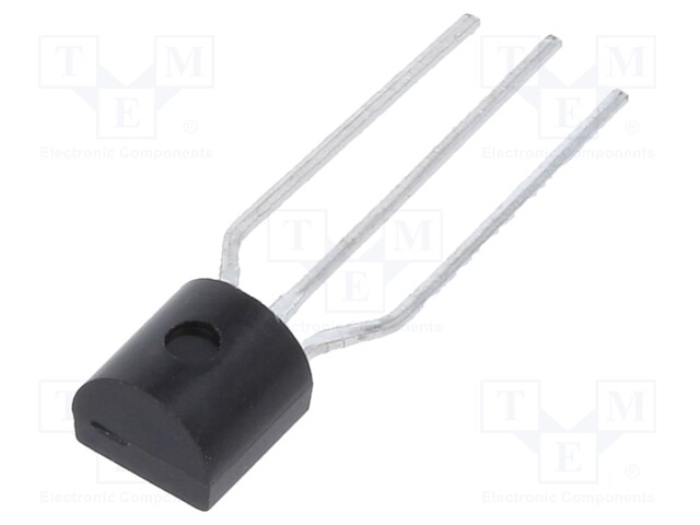 Transistor: NPN; bipolar; 45V; 0.1A; 500mW; TO92