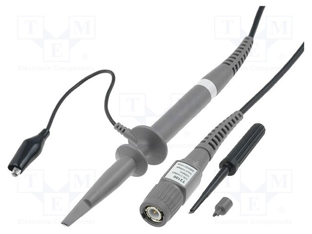 Oscilloscope probe; Band: ≤100MHz; Attenuator: 100: 1; 1.2m