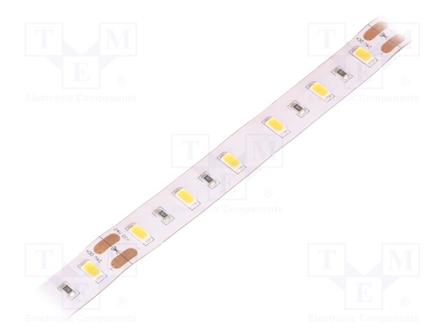 LED tape; white warm; LED/m: 60; SMD; 5630; 24V; 12mm; in gel; IP65