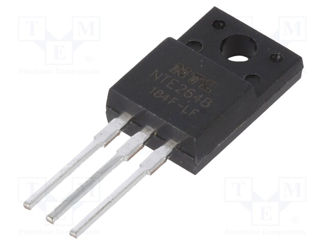 Transistor: NPN; bipolar; 230V; 1A; 20W; TO220FP