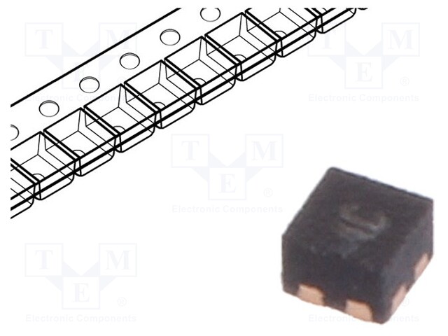 IC: power switch; high-side; 2A; Channels: 1; MOSFET; SMD; MLF4