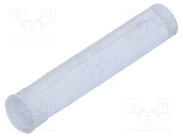 Fiber for LED; round; Ø5.6mm; Front: convex; flexible; silicone