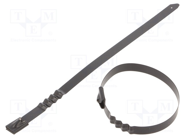 Cable tie; L: 200mm; W: 7.9mm; acid resistant steel AISI 316