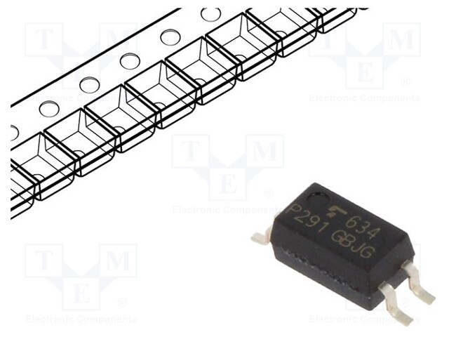 Optocoupler; SMD; Channels: 1; Out: transistor; Uinsul: 3.75kV; SO4