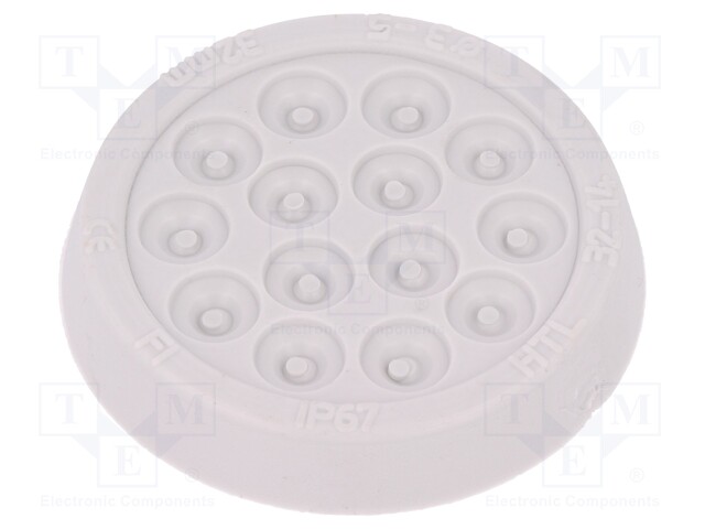 Multigate grommet; Ømount.hole: 32mm; Panel thick: 1.5÷5mm; IP67