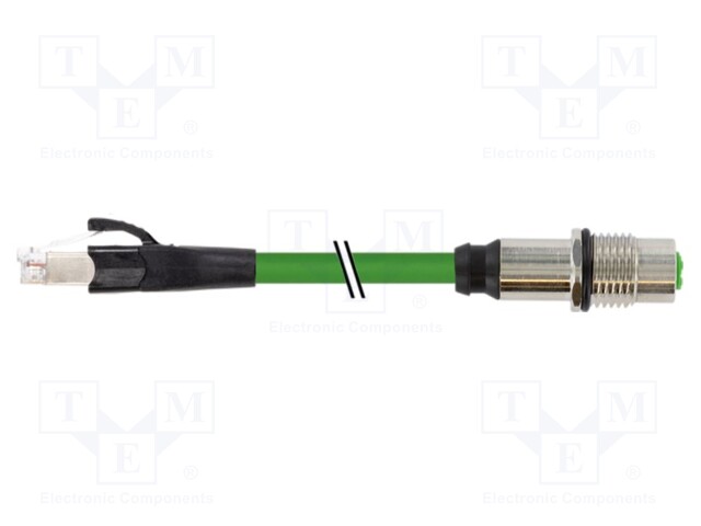 Connection lead; IP20,IP67; 60VDC; 0.5A; 7.5m; Series: 7000; PIN: 8