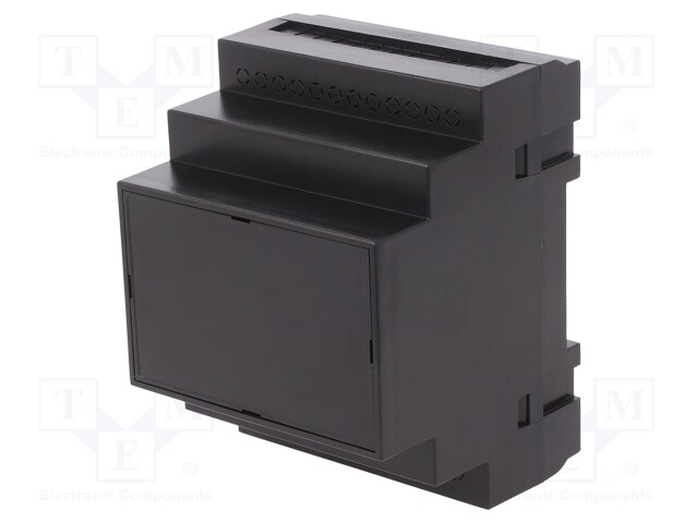 Enclosure: for DIN rail mounting; Y: 90mm; X: 70mm; Z: 65mm; ABS