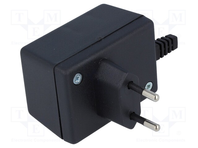 Enclosure: for power supplies; X: 46mm; Y: 65mm; Z: 37mm; black