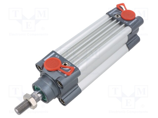 Profile cylinder; Piston diam: 12mm; Piston stroke: 50mm; 1÷10bar