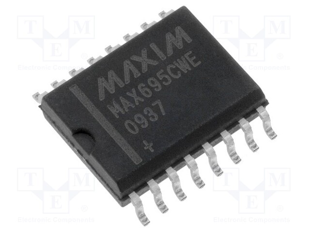 Supervisor Integrated Circuit; push-pull; 4.75÷5.5VDC; SO16-W