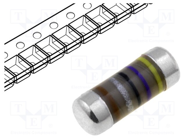 Resistor: thin film; SMD; 0207 melf; 4.7kΩ; 1W; ±1%; Ø2.2x5.8mm