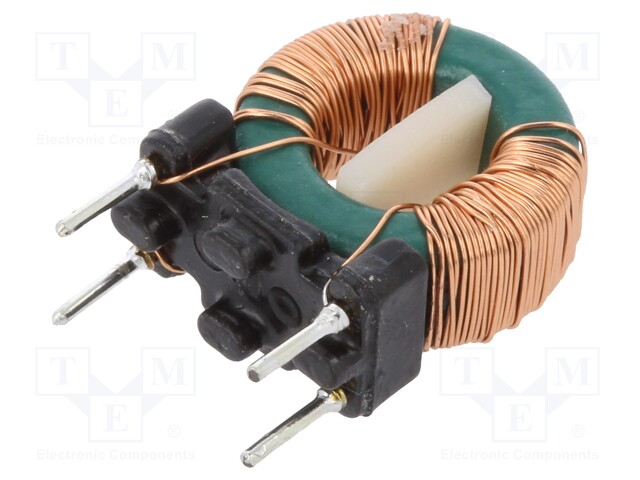 Inductor: wire; THT; 6.8mH; 300mA; 700mΩ; 230VAC; 4.5x10mm; -20÷+50%