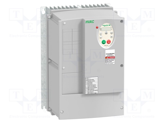 Vector inverter; Max motor power: 3kW; Out.voltage: 3x400VAC