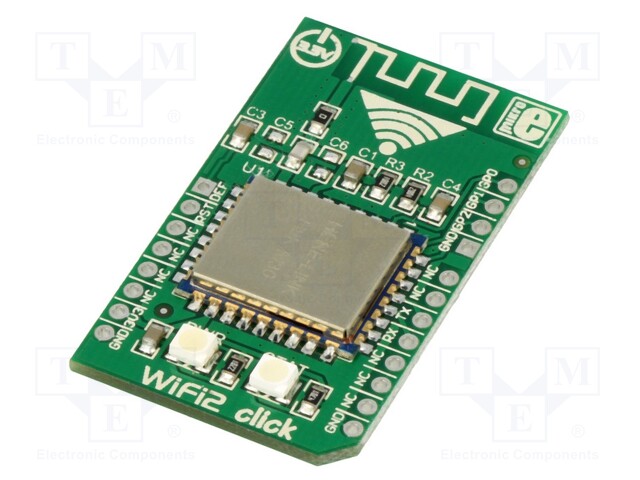 Click board; WiFi; UART,WiFi; HLK-M30; mikroBUS connector; 3.3VDC