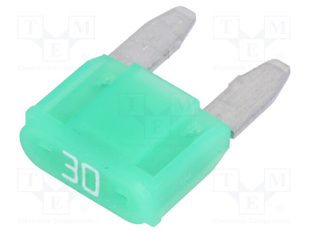 Fuse: fuse; 30A; 12VDC; automotive; 10,9mm; SMART GLOW