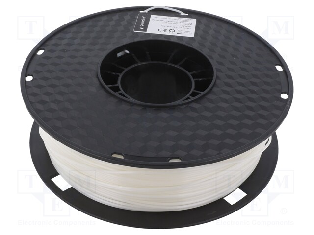 Filament: PET-G; 1.75mm; natural; 220÷260°C; 1kg