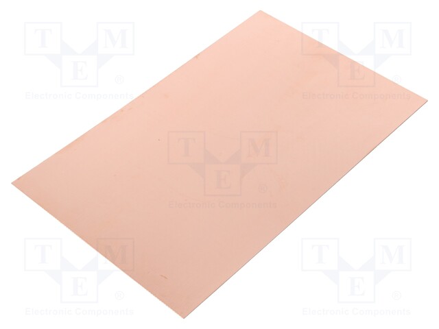 Laminate; FR4; 0.6mm; L: 160mm; W: 100mm; Coating: copper