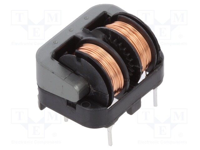 Inductor: wire; THT; 40mH; 600mA; 1.3Ω; 250VAC; -25÷120°C