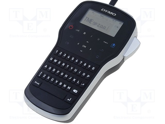 Label printer; Keypad: QWERTY; Plug: EU