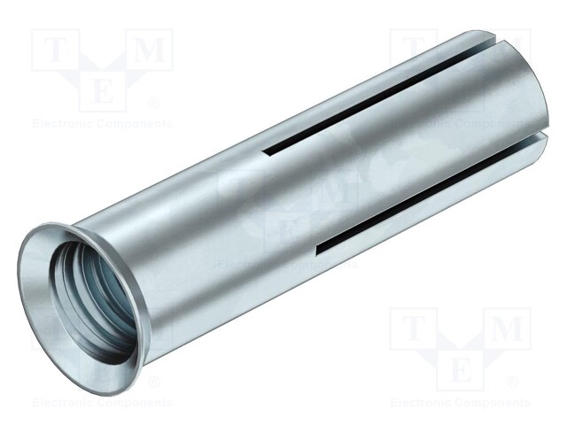 Steel; Protective element: assembly stud; Int.thread: M8