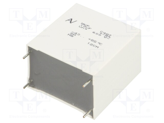 Capacitor: polypropylene; 10uF; ESR: 1.8mΩ; C4AT; THT; ±5%; -40÷85°C