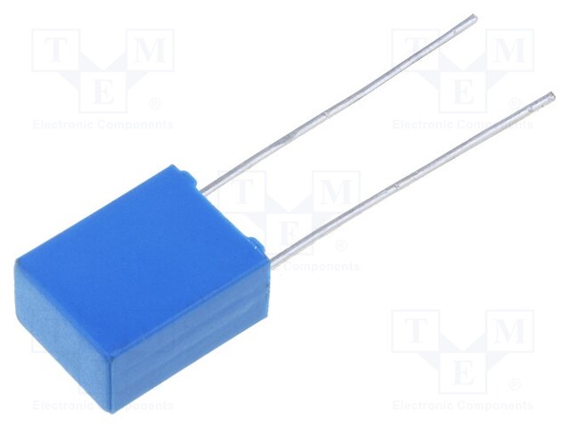 Capacitor: polyester; 6.8nF; 220VAC; 630VDC; Pitch: 5mm; ±10%