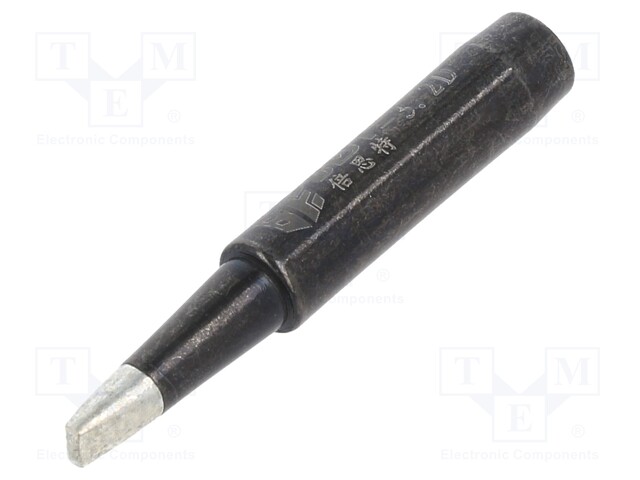 Tip; chisel; 3.2x0.5mm; double-layer nickel plating