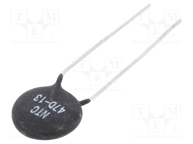 NTC thermistor; THT; 47Ω; 14.5mm; -55÷200°C