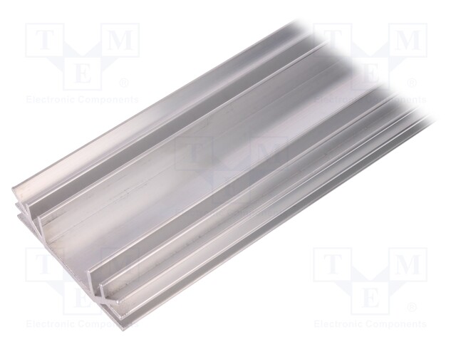 Heatsink: extruded; U; L: 1000mm; W: 70mm; H: 19mm; aluminium