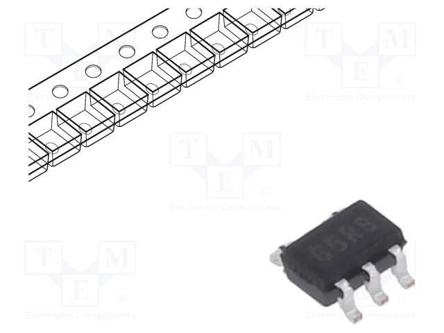 IC: operational amplifier; 3MHz; 1.8÷5.5V; Channels: 1; SC70-5