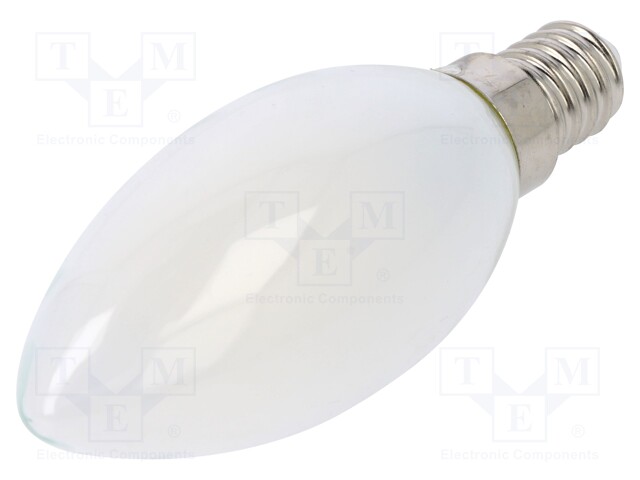 LED lamp; cool white; E14; 220/240VAC; 250lm; 2.5W; 300°; 6500K