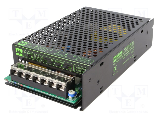 Power supply: switched-mode; modular; 120W; 24VDC; 164x98x41mm; 5A