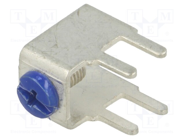 Terminal: screw terminal; THT,screw terminal; blue; 7.5x5mm