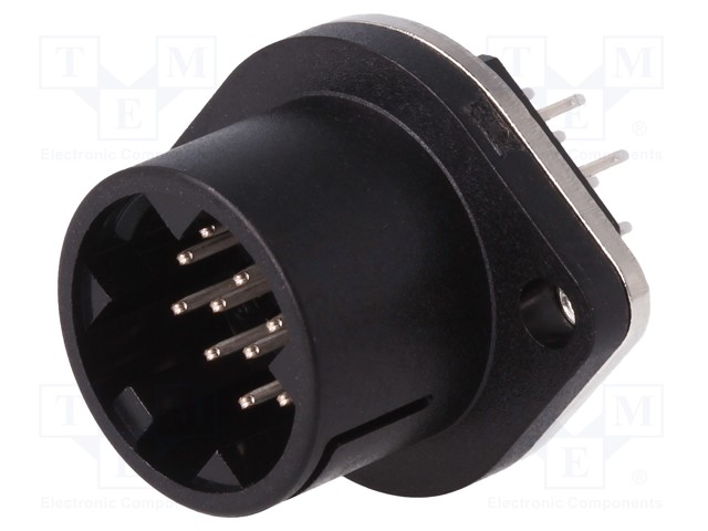 Socket; Connector: circular; RP13; male; PIN: 13; push-pull; 2A; 100V