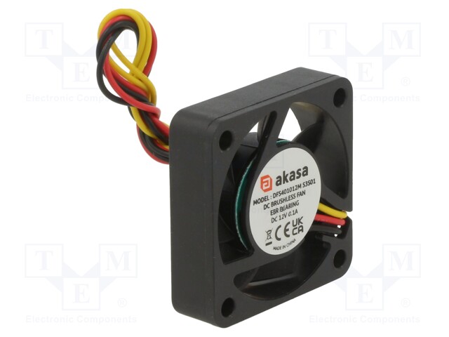 Fan: DC; axial