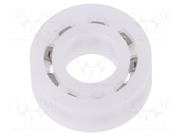 Bearing: ball; Øint: 6mm; Øout: 13mm; W: 5mm; Cage: polyamide