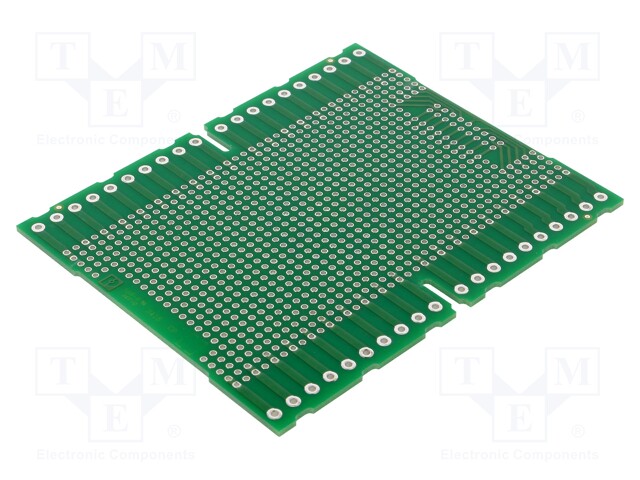 Prototype board; green; UL94V-0; Series: BC 107.6; Mat: FR 4-21
