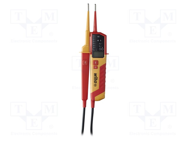 Tester: electrical; LCD,LED; 170÷1000VAC; VAC: 0.5÷1000V; 1÷950Hz