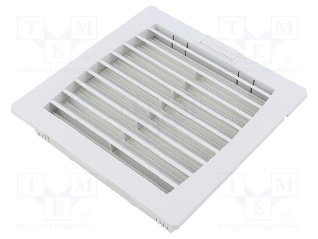 Filter; Mounting: push-in; 120g; IP55; Cutout: 125x125mm; D: 26mm