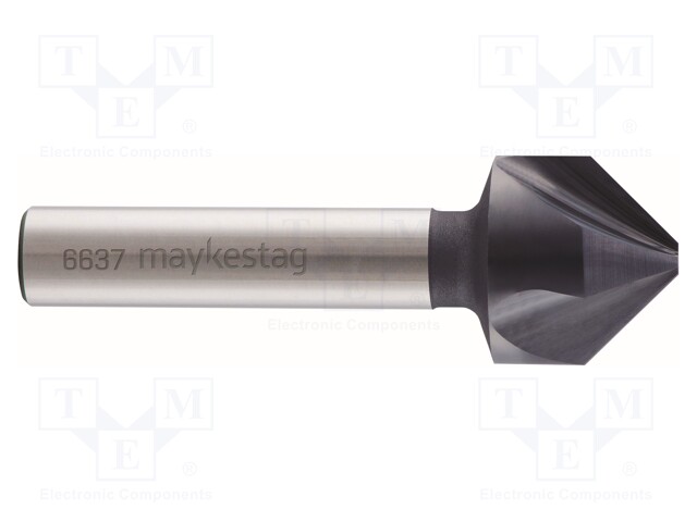 Countersink; cemented carbide; Mounting: rod 4mm; 5.3mm